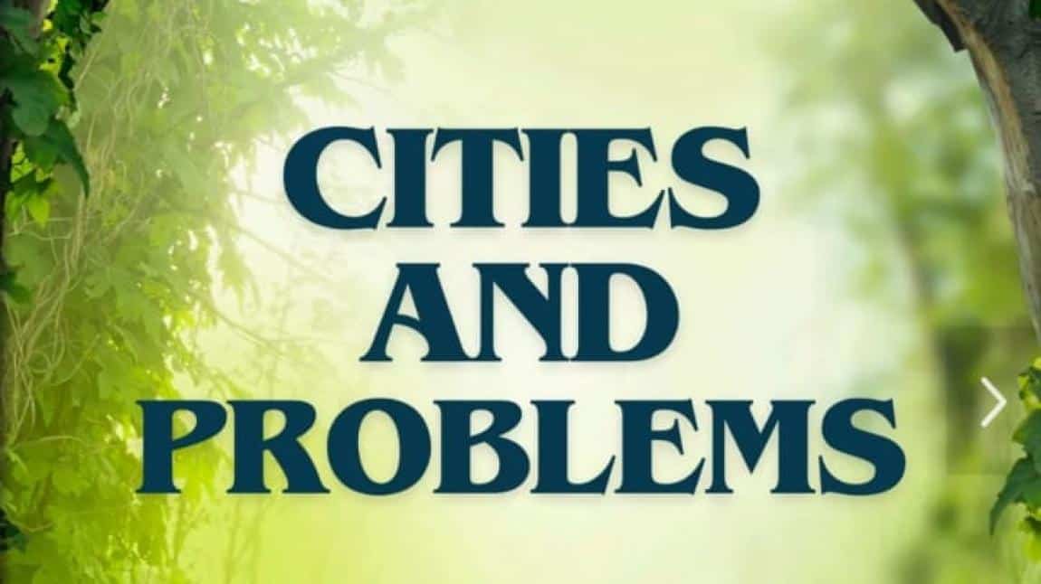 Ever Green Future eTwinning projemizde   yaşanan şehirler ve onların çevre sorunlarını içeren e-kitap oluşturulmuştur.