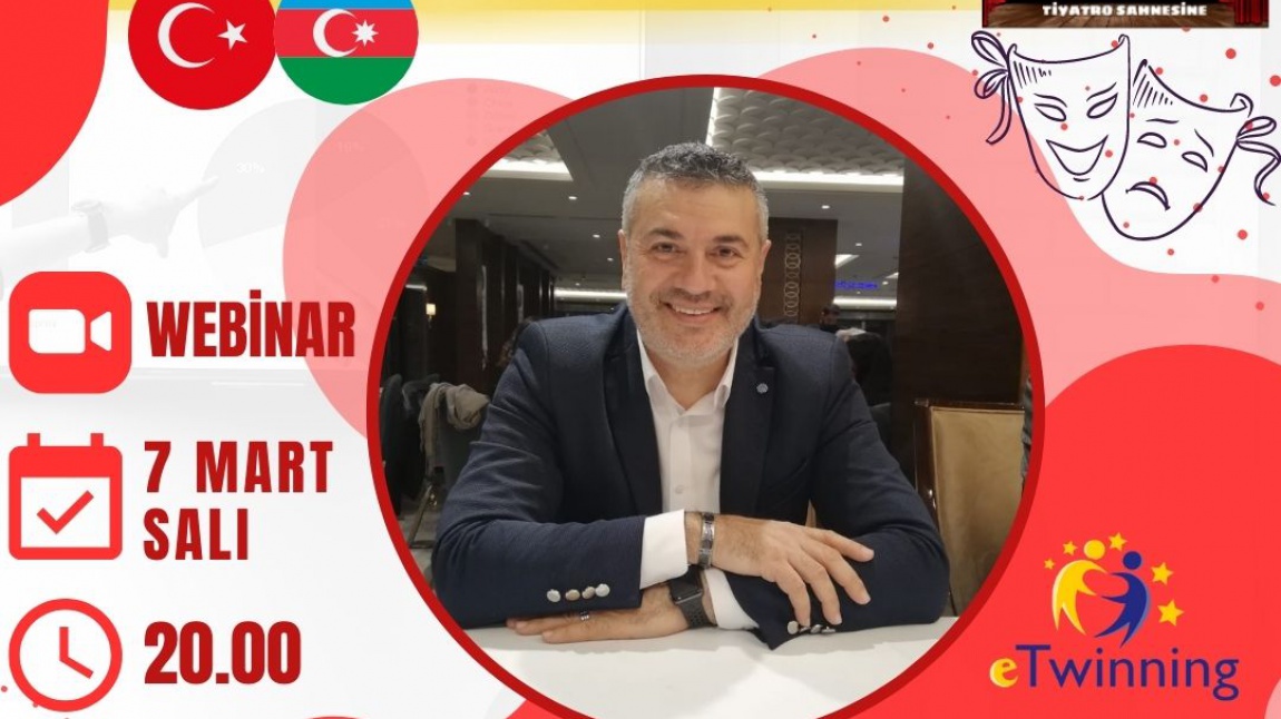  eTwinning Projesi kapsamında Dr. Öğr. Üyesi İbrahim İmran Öztahtalı tarafından online seminer verilecektir.