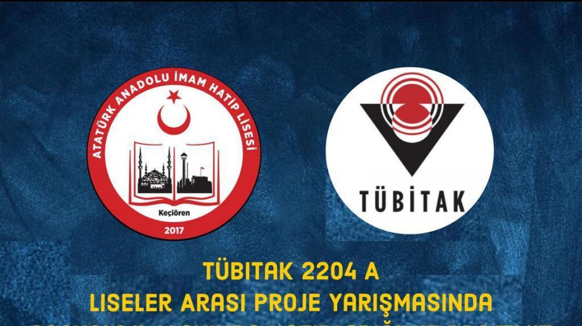 Tubitak 2204 Liseler Arası Proje Yarışmasında okulumuz Ankara Bölge Üçüncüsü olmuştur.